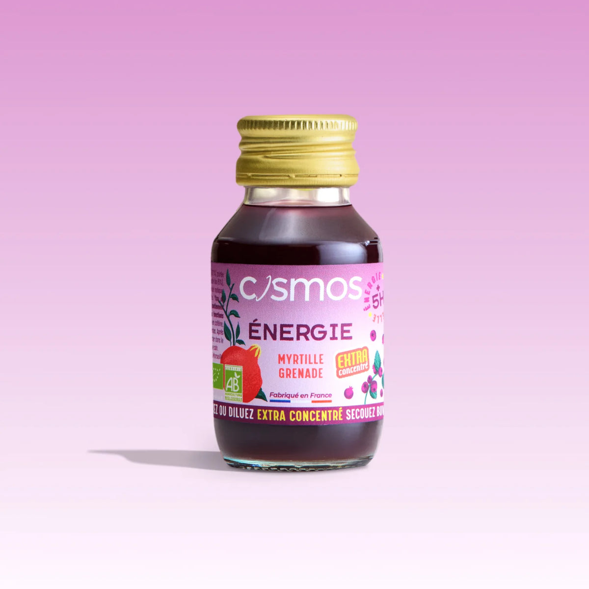 Extra Énergie Myrtille Grenade BIO