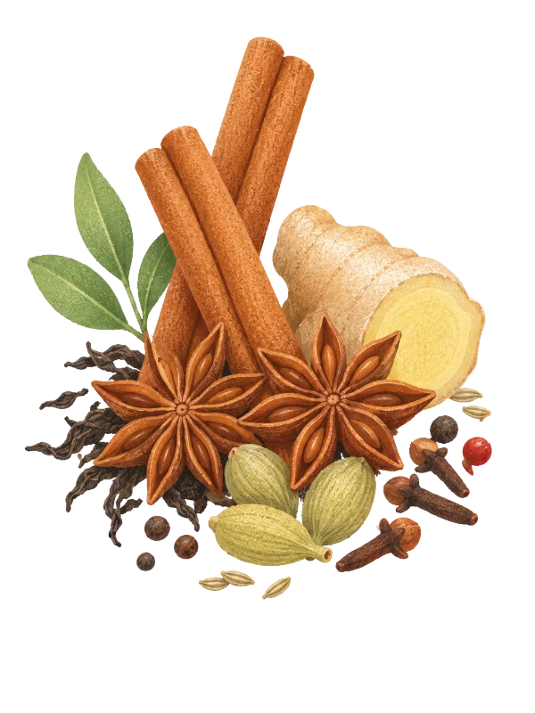 Épices Chaï infusées